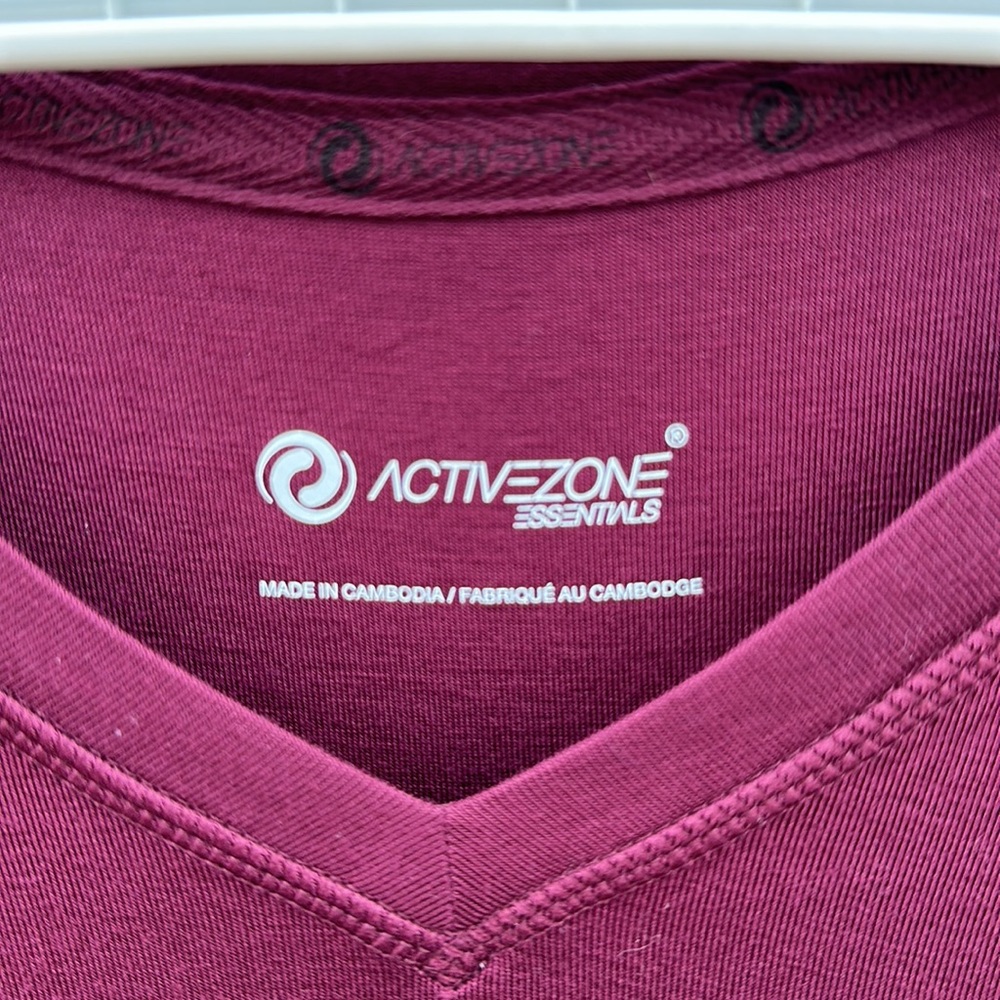 ACTIVEZON Essential women’s short sleeve shirt size X new with tags - Picture 5 of 10